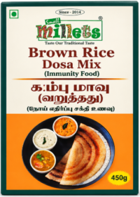 Small Millets Brown Rice Dosai Mix – 450g / Paarambariya Dosai Maavu