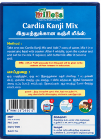 Small Millets Cardia Kanji Mix – 450g / Traditional Kanji Mix - Image 2
