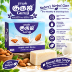 Badam Paal Kuliyal Soap – 100g / Almond Milk Soap – 100g