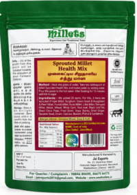 Small Millets Sprouted Millet Health Mix – 450g - Image 2
