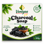 Vaniyaa Organics Charcoal Soap – 100gm / Karichal Soap