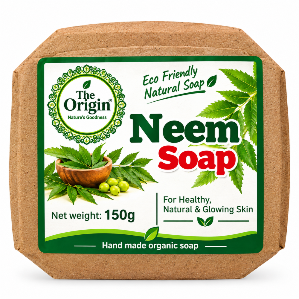 neem soap Neem Soap – 150gm / Veppa Ilai Soap - Image 1